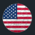 USA Flag Dart Board United States of America Dartscheibe<br><div class="desc">USA - United States of America - Flag - Patriotic - Independence Day - July 4th - Customizable - Choose / Add Your Unique Text / Color / Image - Make Your Special Gift - Resize and move or remove and add elements / image with customization tool. You can also...</div>