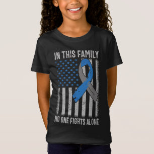 USA Flag Diabetes Typ 1 - Unterstützung der Famili T-Shirt