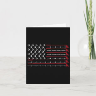 Usa Flag Golf Club Sportgeschenk Amerika Golf Karte