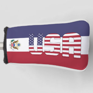 USA Flag Gorgetic Patriotic Golf Headcover