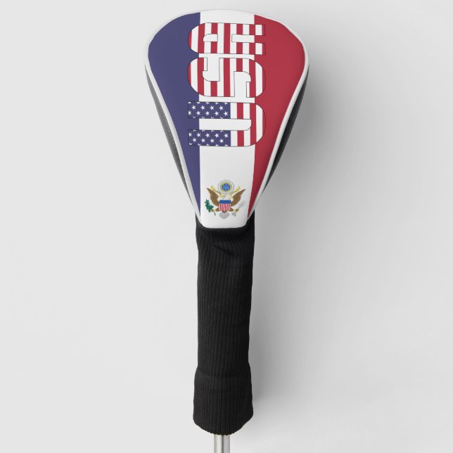 USA Flag Gorgetic Patriotic Golf Headcover (Vorderseite)