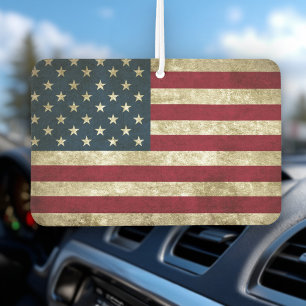 USA Flag Grunge Autolufterfrischer