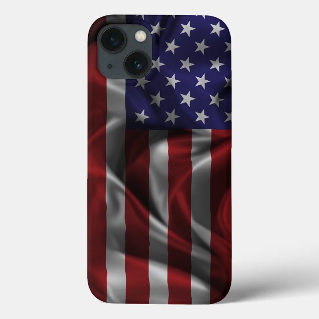 USA Flag iPhone 13 Fall Case-Mate iPhone Hülle (Rückseite)