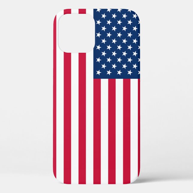 USA Flag iPhone Case - Patriotic (Rückseite)