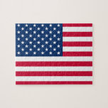USA Flag Jigsaw Puzzle USA<br><div class="desc">USA - USA - Flag - Patriotic - Unabhängigkeitstag - 4. Juli - Anpassbar - Wählen / Fügen Sie Ihren einzigartigen Text / Farbe / Bild - Make Your Special Gift - Neu formatieren und verschieben oder entfernen und hinzufügen / Bild mit Anpassungstool. Sie können Designs auch auf mehr als...</div>