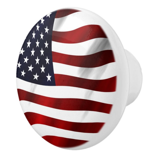 USA FLAG KERAMIKKNAUF (Rechts)