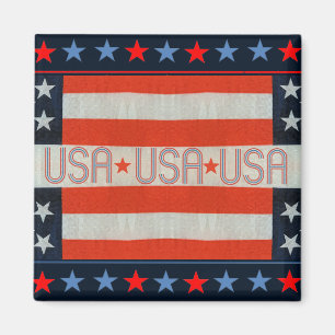 USA Flag Kühlschrankmagnet