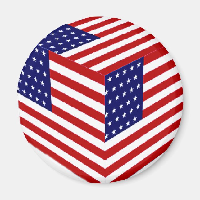 USA Flag_ Magnet (Vorne)