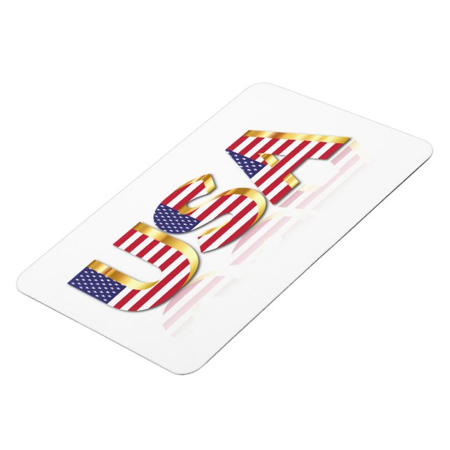 USA Flag Magnet USA (Linke Seite)