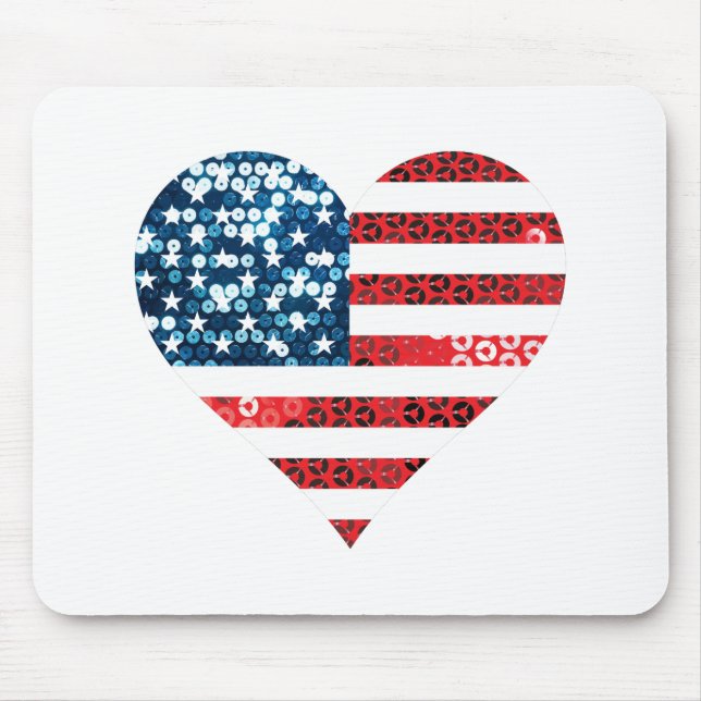 usa Flag Mousepad (Vorne)