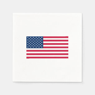 USA Flag Napkins Serviette