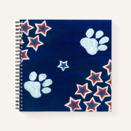 USA Flag Notebook Notizbuch