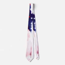 *~* USA Flag Old Glory Patriotic Abstrakt Krawatte