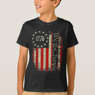 USA Flag Patriotic 4. Juli Amerika T-Shirt