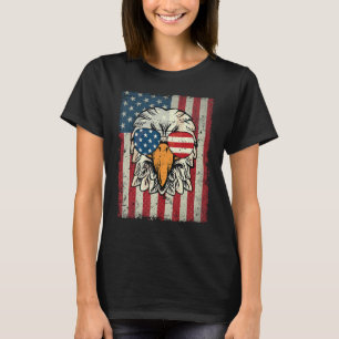 USA Flag Patriotic 4. Juli Amerika Tag der Inde T-Shirt
