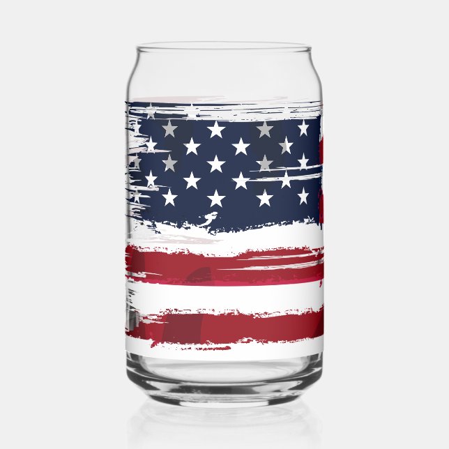 USA Flag Patriotic American Red White Blue  (Recto)
