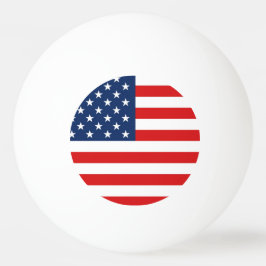 USA Flag Ping Pong Ball für Patriotic Play Tischtennisball