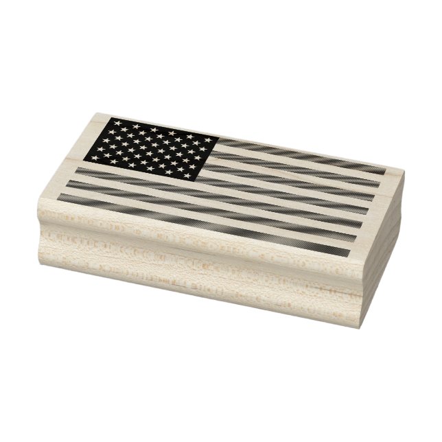 USA Flag Rubber Briefmarke Patriotic Gummistempel (Stempel)