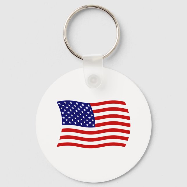 USA Flag Schlüsselanhänger (Vorderseite)