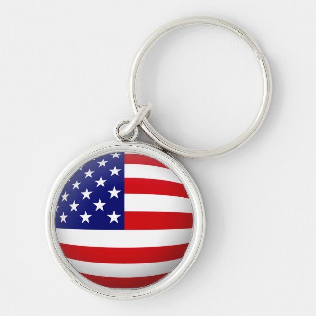 USA Flag Schlüsselanhänger (Vorne)