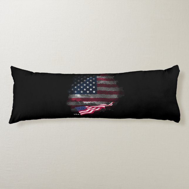 USA flag Seitenschläferkissen (Vorderseite)
