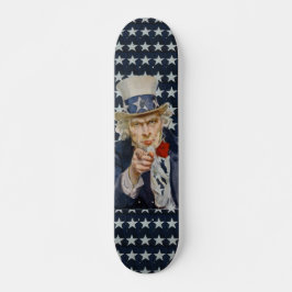 USA Flag Skateboard