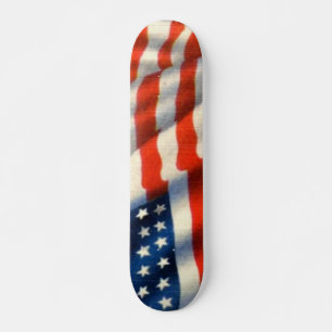 USA Flag Skateboard
