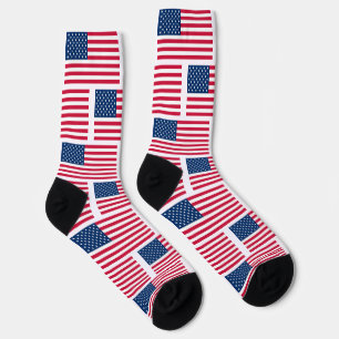 USA Flag Socks Patriotic Socken