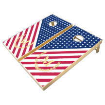 USA Flag Stars Stripes Mit Monogramm Weddings Part