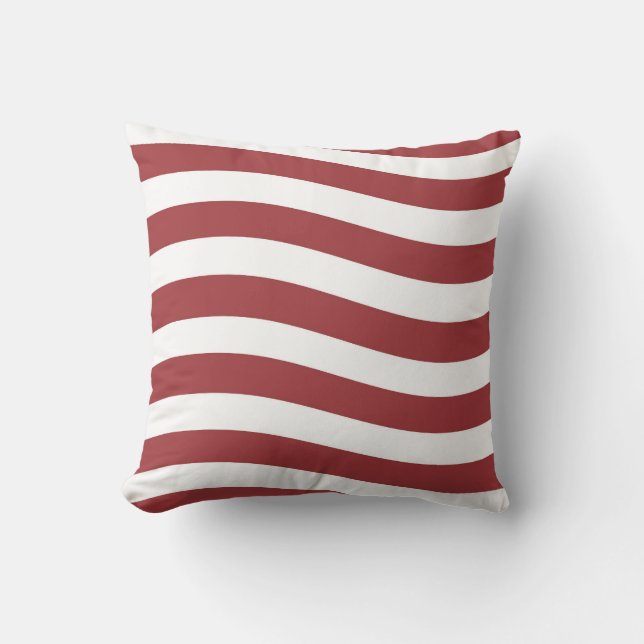USA FLAG STRIPES PILLOW KISSEN (Vorderseite)