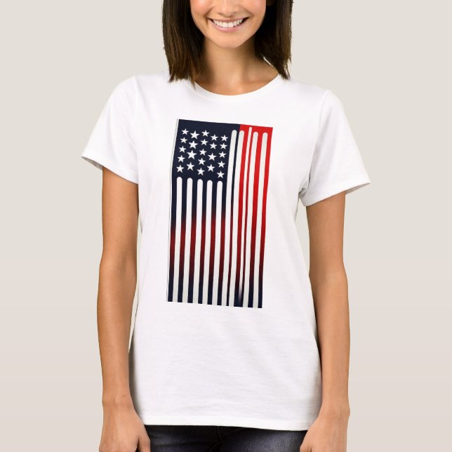 USA Flag T-Shirt (Vorderseite)
