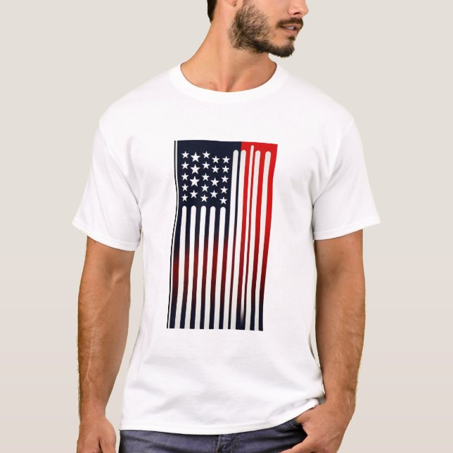 USA Flag T-Shirt (Vorderseite)
