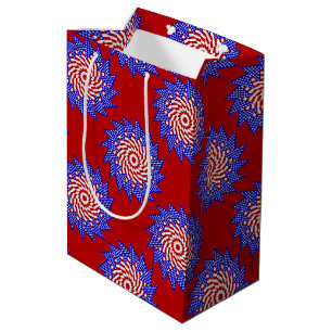 USA Flag-Teabag Falten S12r-GIFT BAG Mittlere Geschenktüte