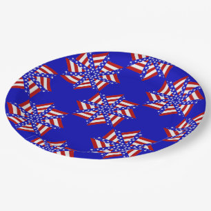 USA Flag-Teabag Falten S14b-PAPER PARTY TELLER