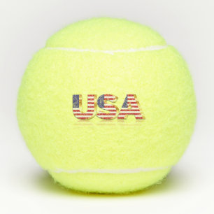 USA Flag Tennis Balls Tennisbälle