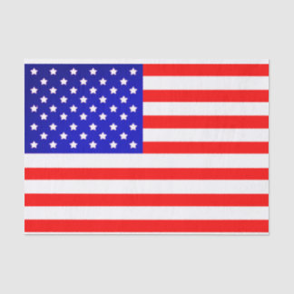 USA Flag Tissue Paper Seidenpapier