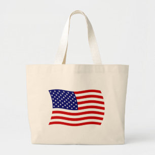 USA Flag Toag Jumbo Stoffbeutel