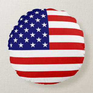 USA Flag tpcn Rundes Kissen
