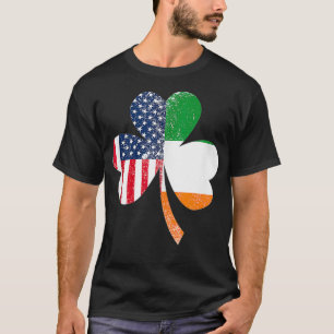 USA Flag US Irish Flag gibt Irland T-Shirt