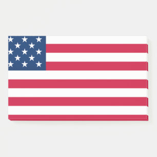 USA Flag USA Post-it Klebezettel