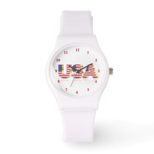 USA Flag Watch USA Armbanduhr (Vorderseite)