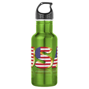USA Flag Water Bottle USA Edelstahlflasche