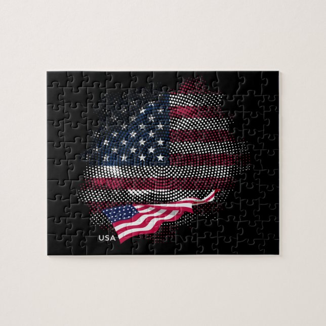 USA-Flagge (Horizontal)