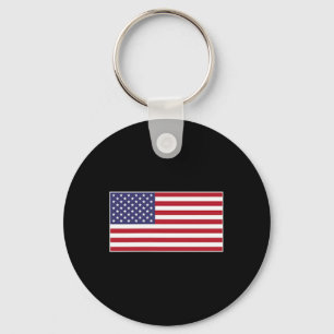 USA-Flagge Brust-Patch Sternenbanner Amerikanisch Schlüsselanhänger
