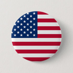 USA-Flagge Button