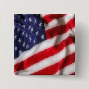 USA-Flagge Button