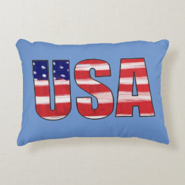 USA-Flagge Dekokissen