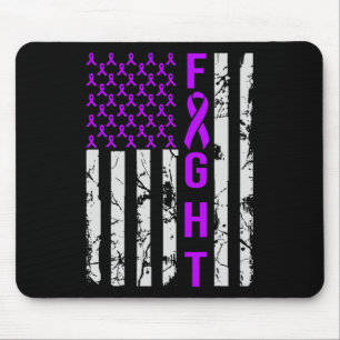 Usa-Flagge Distressed N Heimerheimers Bewusstseins Mousepad