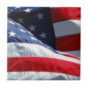 USA-Flagge Fliese