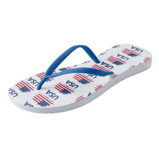 USA-Flagge Flip Flops